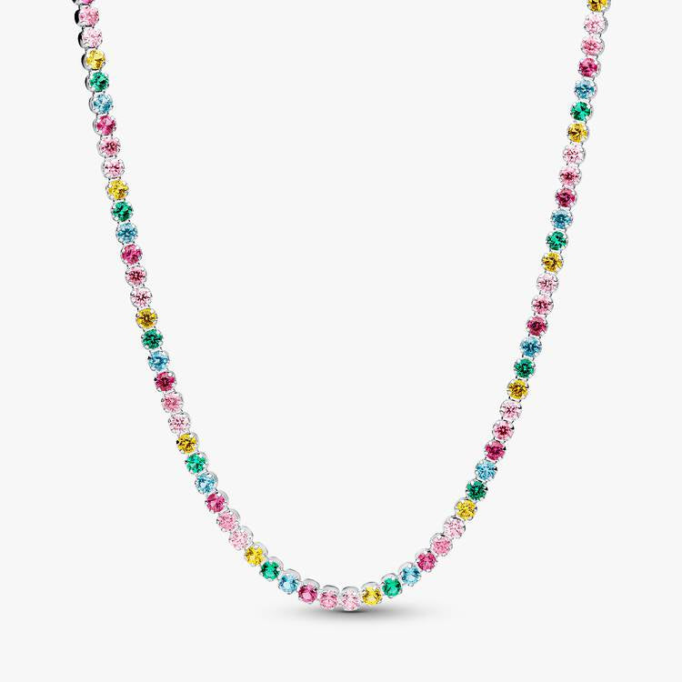 Collar Pandora brillo colores