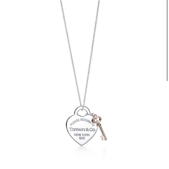 Collar corazón Tiffany