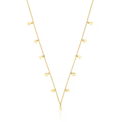 Collar Tous dorado multicharms
